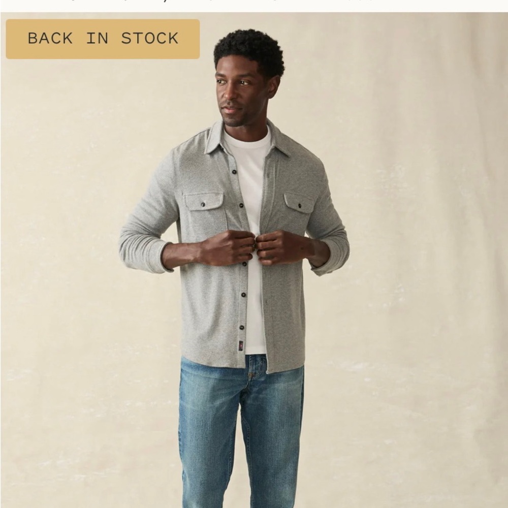 Faherty classic sweater shirt